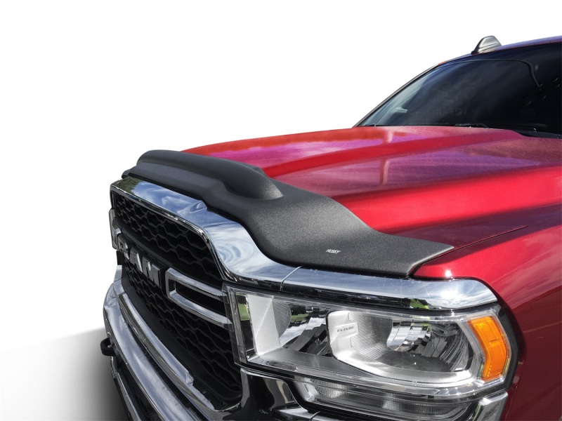 RAM 1500 Hood Deflector - Husky Liners - Aeroskin II, Low Profile - Textured Black - `19-`25